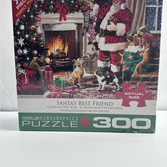 Eurographics Other - Eurographics Santa's Best Friend 300 Piece Puzzle 🌟